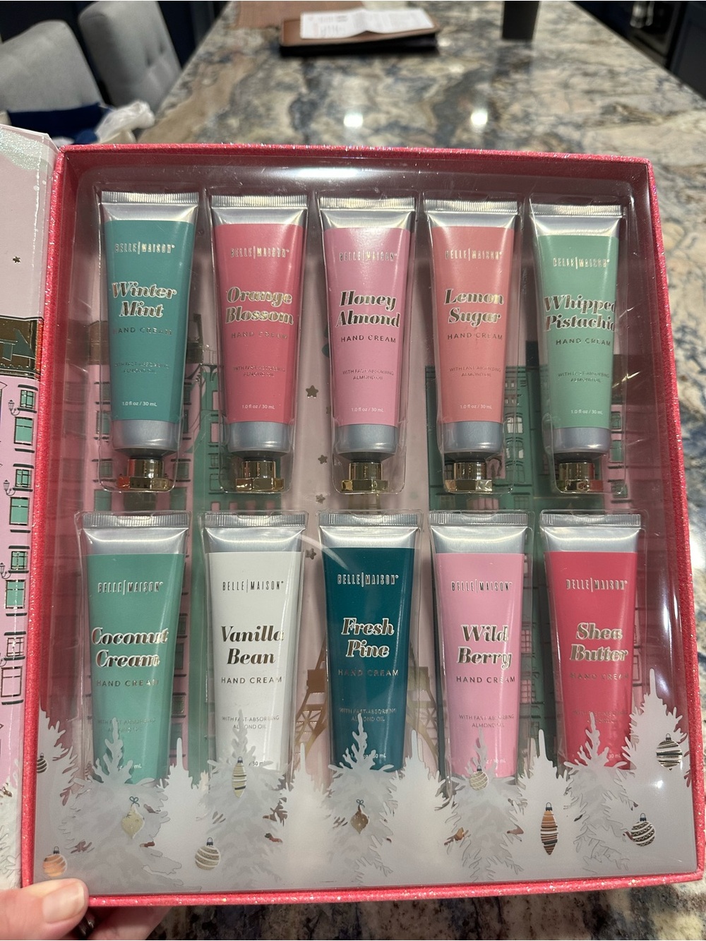 NWT Belle Maison Assorted Hand Cream Set - Pink & Teal
